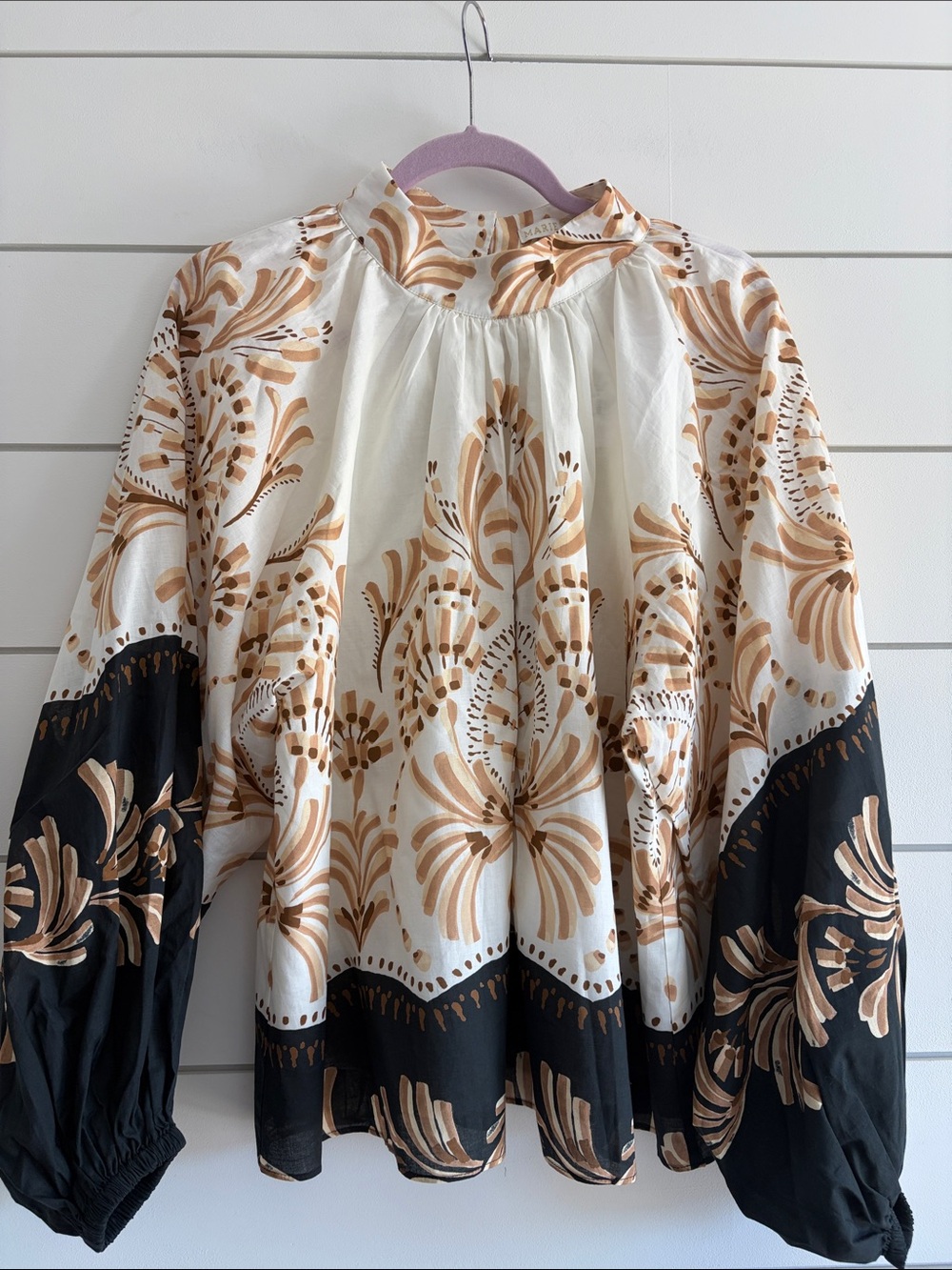 Marie Oliver Scottie Blouse NWT Size XL